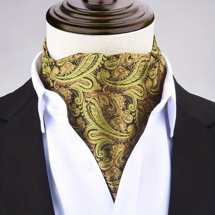 Retro Men’s Double-Sided Shirt Scarf