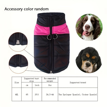 Waterproof Winter Pet Coat for All Breeds - Monti Bargains