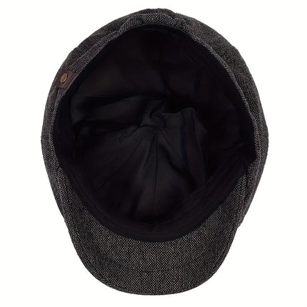 Men's Retro Herringbone Gatsby Hat