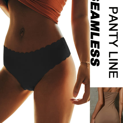 5 Pcs Seamless Scallop Thongs