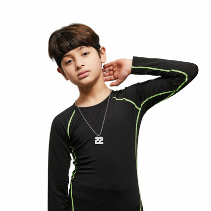 Men's Sports Number Pendant Necklace