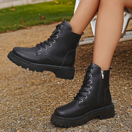 Korean Style Women's Platform Boots