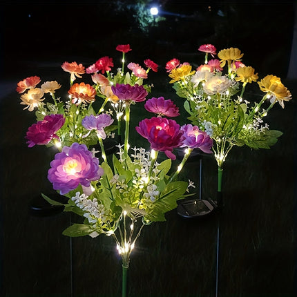 Solar Lotus Flower Light – Elegant Garden Glow