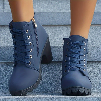 Stylish Side-Zip Ankle Boots