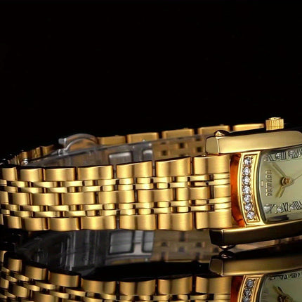 Golden Luxury Retro Women's Watch