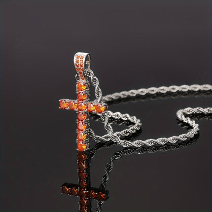 ICED CHICS Golden Cross Necklace