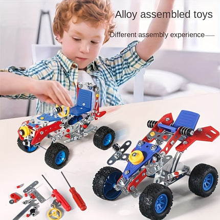 171pcs 2-in-1 Assembled Car Building Set