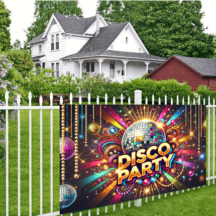 Disco Party Wall Backdrop