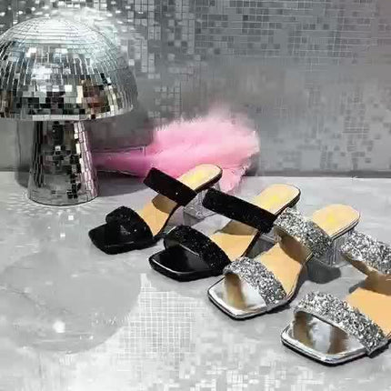 Glitter Stiletto Heels – Sparkle & Shine