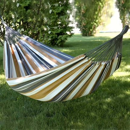 Extra Large Canvas Hammock for Indoor & Outdoor Relaxation