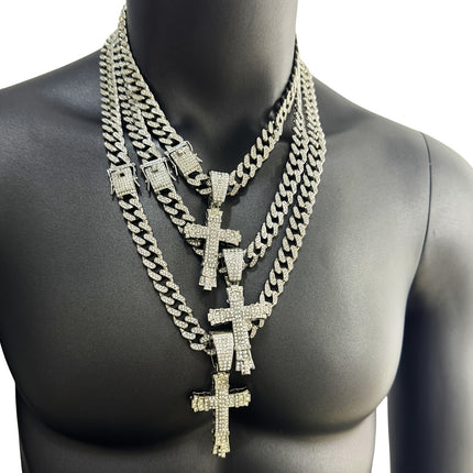 Sky Talent Bao Gold-Plated Cross Necklace
