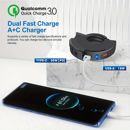 Motorcycle Fast USB Charger – Dual Ports for All Devices