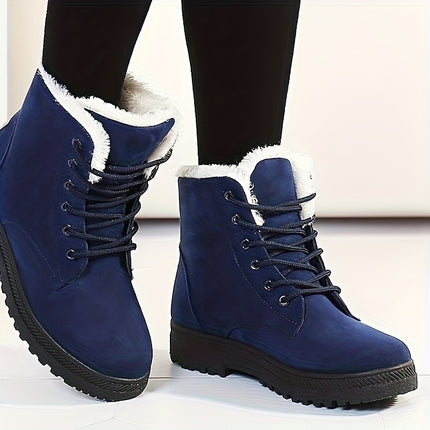 Cozy Plush Lined Snow Boots