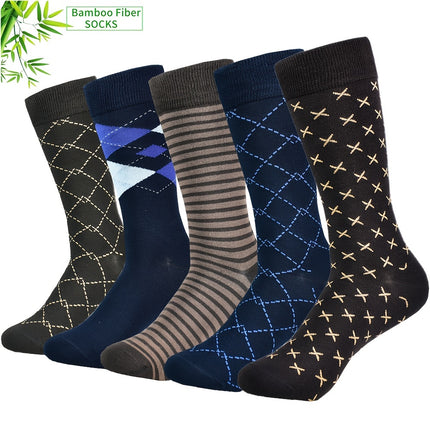 Men’s Bamboo Fiber Dress Socks