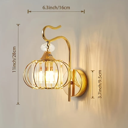 Elegant Crystal Wall Lamp - Stylish Lighting for Any Room