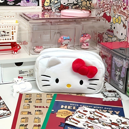 Hello Kitty Plush Pencil Case: Cute & Functional