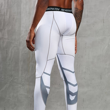 Quick-Dry Athletic Men's Leggings