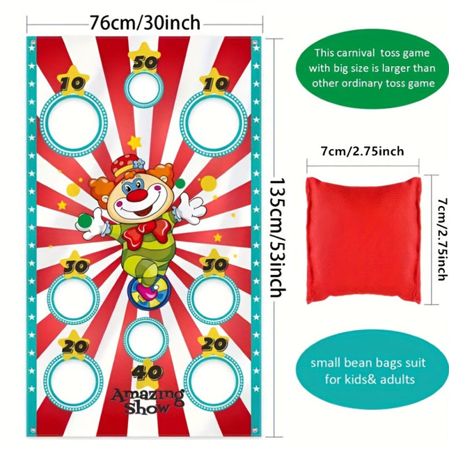 Patriotic Carnival Toss Game - Party Fun! - Monti Bargains