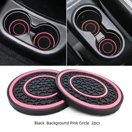 Non-Slip Universal Car Coasters – Stylish & Practical