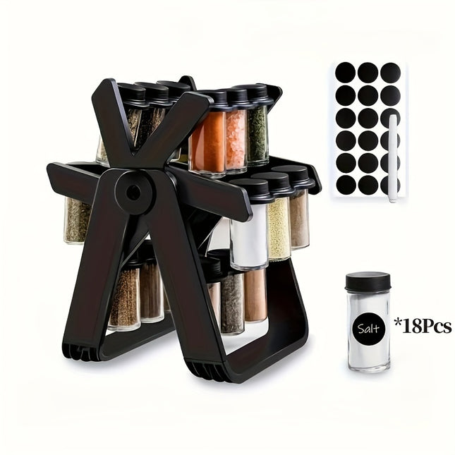 18-Jar Rotating Spice Rack