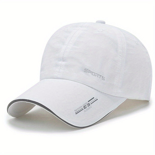 Unisex Quick-Dry Reflective Baseball Cap