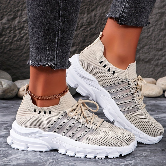 Women's Breathable Platform Sneakers