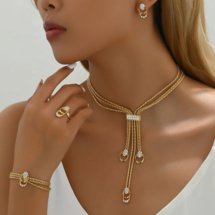 Bohemian 4-Piece Vacation Jewelry Set