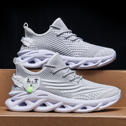 Men’s Breathable Knit Running Shoes