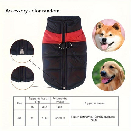 Waterproof Winter Pet Coat for All Breeds - Monti Bargains