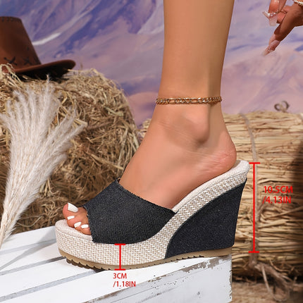 Elegant Ultrahigh Heel Summer Sandals