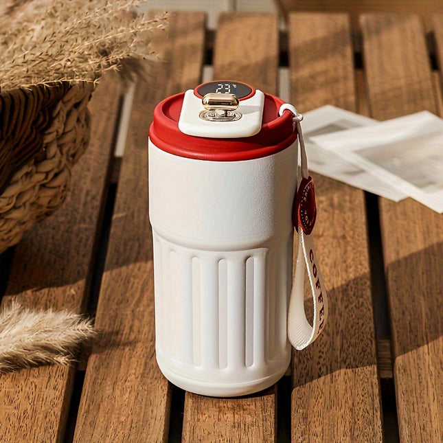 Smart Travel Mug with LED Temperature Display