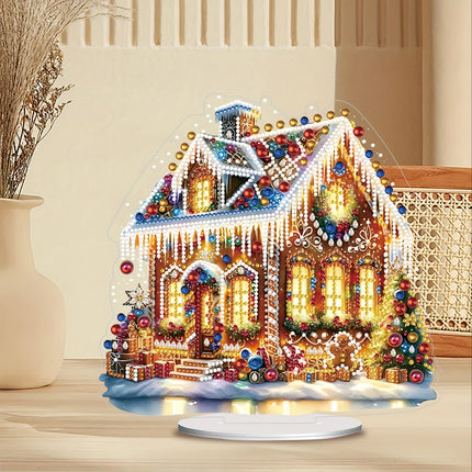 Christmas Cabin 5D Diamond Kit