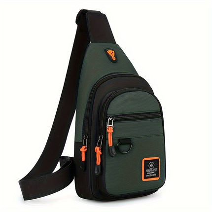 Men's Waterproof Crossbody Chest Bag