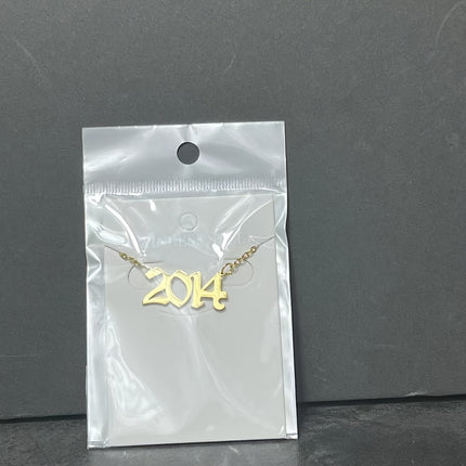 Custom Birth Year Stainless Steel Necklace