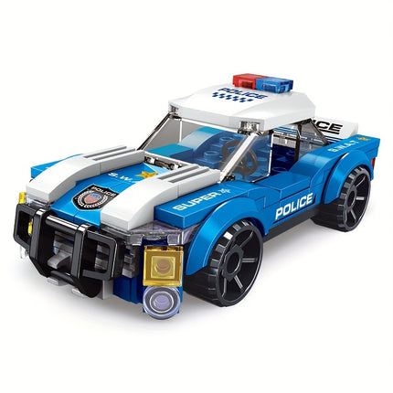 92+PCS Police Car Building Block Set