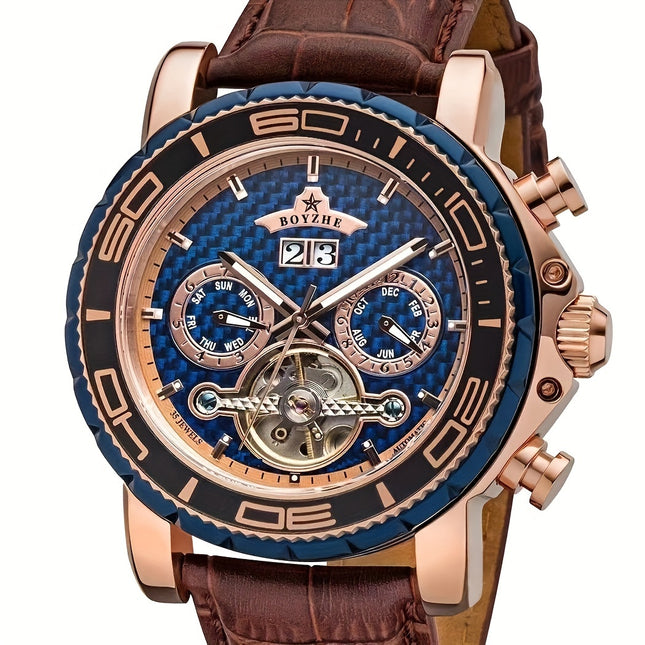 Hollow Skeleton Mechanical Watch