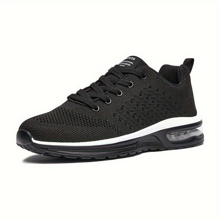Men’s Trendy Woven Knit Running Shoes