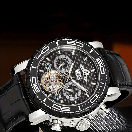 Hollow Skeleton Mechanical Watch