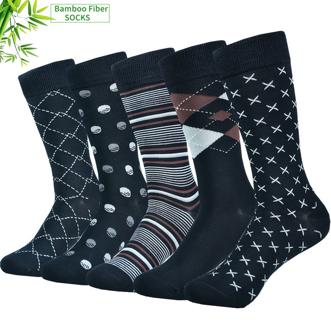 Men’s Bamboo Fiber Dress Socks