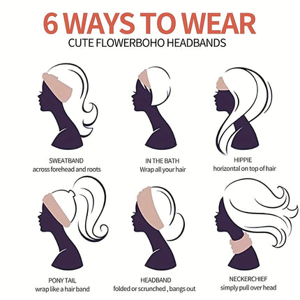 Stretchy Sports Headband for Women