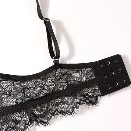 Eyelash Lace Underwire Bra