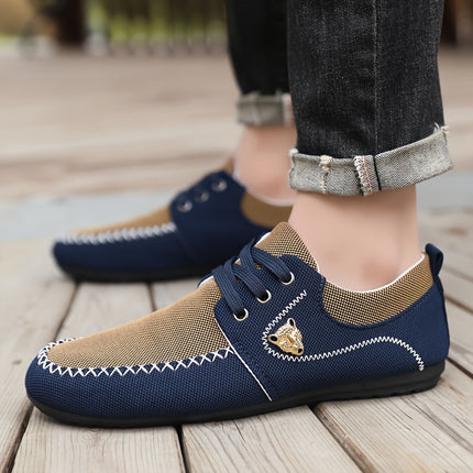 Men’s Color Block Business Shoes