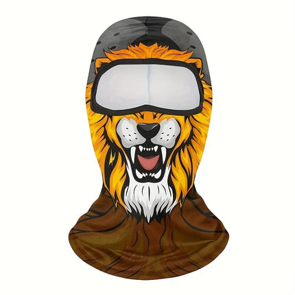 Ghost Skull Balaclava Mask - UV Protection & Windproof