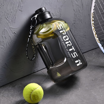 1700ml Sports Water Bottle with Straw – Large Capacity