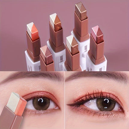 6-Pack Dual-Color Eyeshadow Sticks