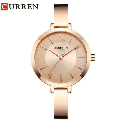 CURREN Women's Golden Quartz Watch