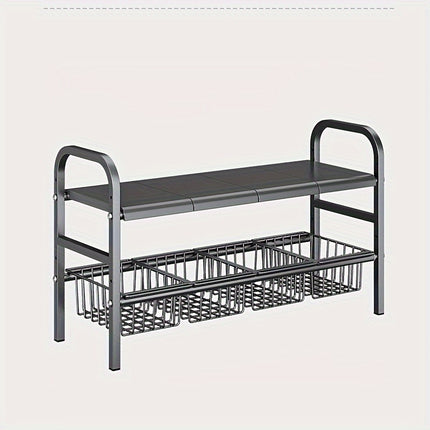 Expandable Sink Storage Rack Set