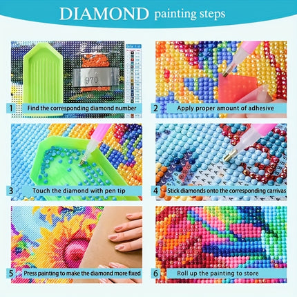 Floral Elegance Diamond Painting Kit