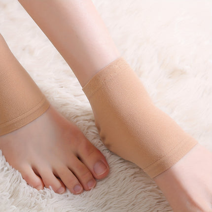 Soft & Smooth Heel Sleeves – Silicone Socks for Cracked Feet - Monti Bargains