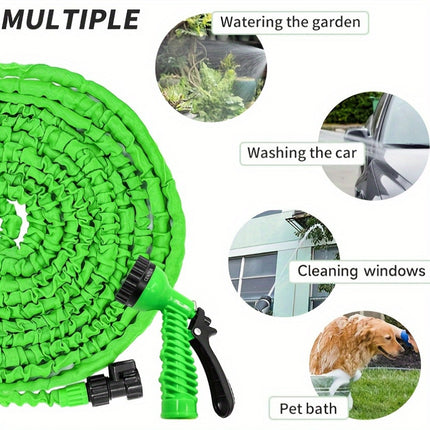 Retractable Hose with Spray Function - Easy Garden & Car Use